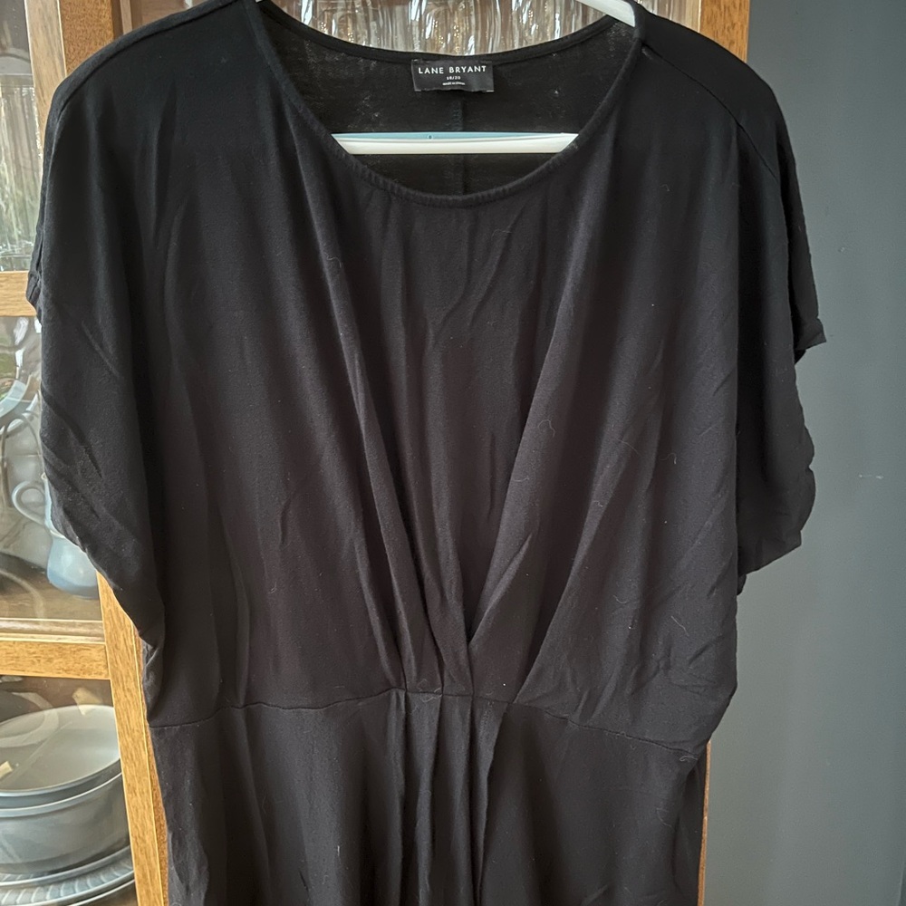 Lane Bryant Classic Black Tunic